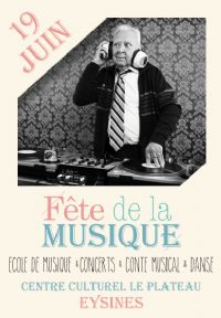 Fête de la musique. Le mercredi 19 juin 2013 à Eysines. Gironde. 
